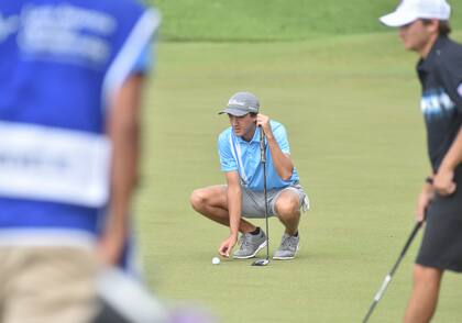 Vicente Marzilio tuvo una gran oportunidad de ir a desempate con el campeón, pero un putt errado en el hoyo 18 lo dejó con las manos vacías