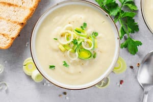 Vichyssoise: sopa de puerros a la francesa
