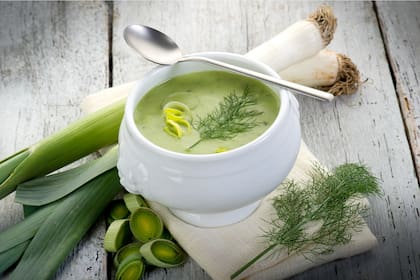 Vichyssoise: sopa de puerros a la francesa