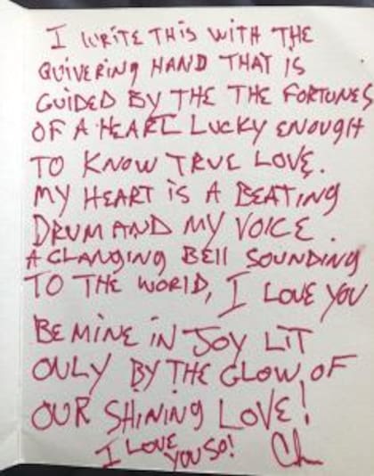 Vicky Cornell mostró a Fatherly una carta escrita a mano por Chris Cornell años atrás