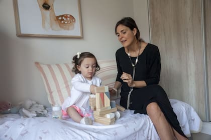 Vicky le planteó a su obstetra que quería una cesárea programada. "El parto me daba pánico", asegura