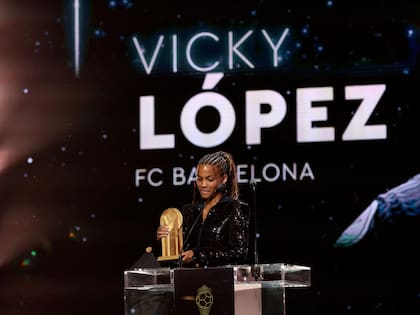 Vicky López, la mejor joven del año, jugadora de Barcelona