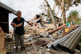 Víctimas de un tifón en 2021 en Filipinas reclaman una indemnización a Shell