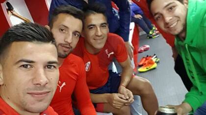 Víctor Cuesta volvió a entrenarse en el Rojo