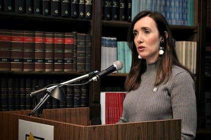 Victoria Villarruel.