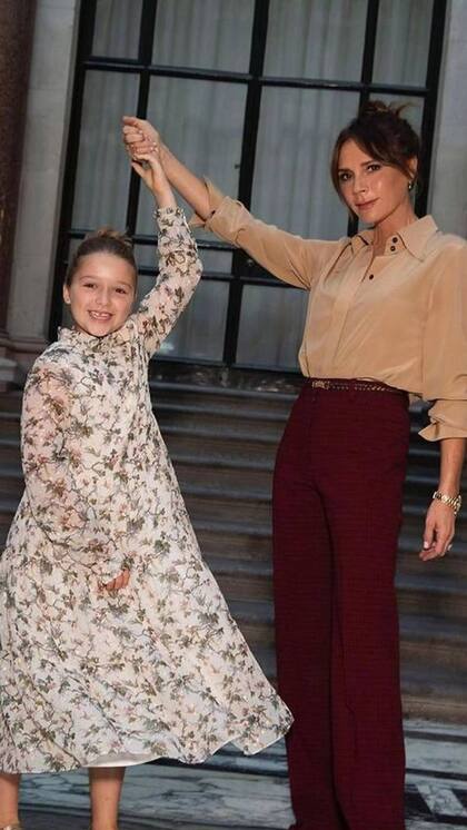 Victoria Beckham y Harper Seven