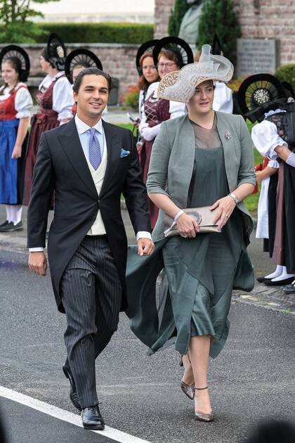 Victoria de Hohenlohe, duquesa de Medinaceli, y su marido Maxime Corneille (su madre, la argentina Alexia Iribarren, es íntima de Máxima de Holanda de toda la vida)