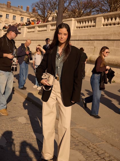Victoria Federica de Marichalar y Borbón, la nieta del rey amérito, Juan Carlos de España, en el desfile de Dior