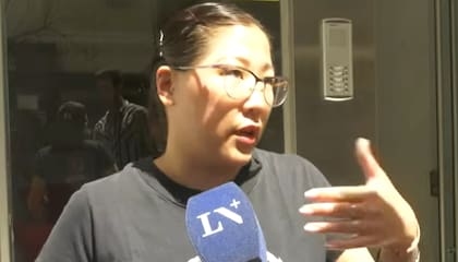 Victoria se descargó ante el móvil de LN+