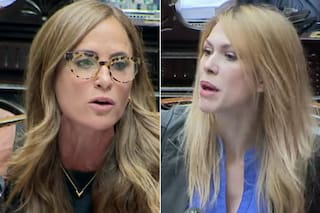Duro cruce entre Victoria Tolosa Paz y Lilia Lemoine apenas arrancó la sesión