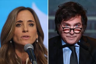 La reacción de Tolosa Paz tras la acusación de Milei contra ella y su marido, Pepe Albistur