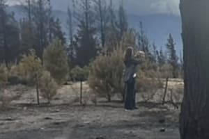 El viaje de Villarruel a Chubut por los incendios profundizó la batalla con el Gobierno