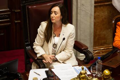 Victoria Villarruel en el Senado