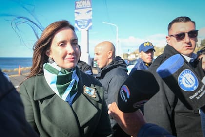 Victoria Villarruel en Santa Cruz.