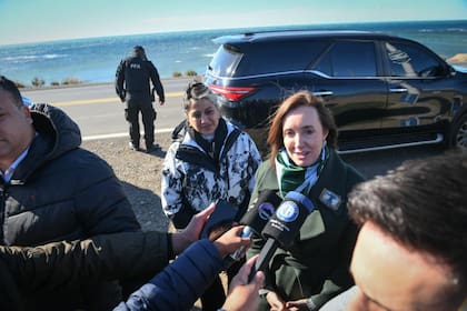 Victoria Villarruel en Santa Cruz.