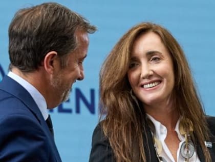 Victoria Villarruel, formalmente a cargo del Poder Ejecutivo