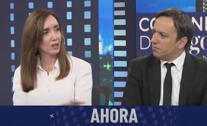 Victoria Villarruel invitada al programa Comunidad de Negocios de José del Rio