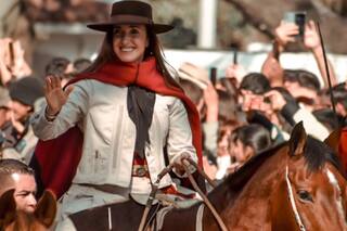 El guiño de Victoria Villarruel a los gauchos y la explicación de por qué no usó la escarapela