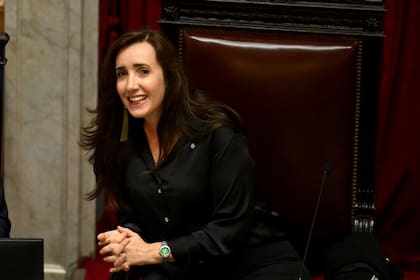 Victoria Villarruel, presidenta del Senado