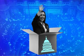 Las apariciones de Villarruel que sorprenden a los empleados del Senado