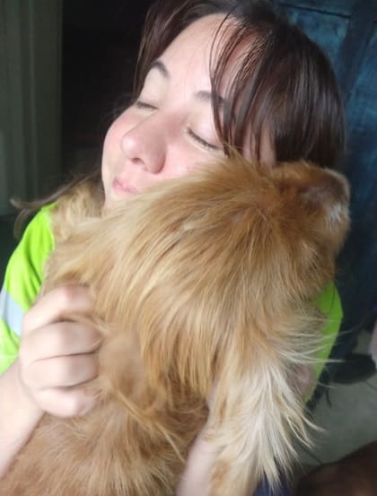 Victoria y Pelusa.
