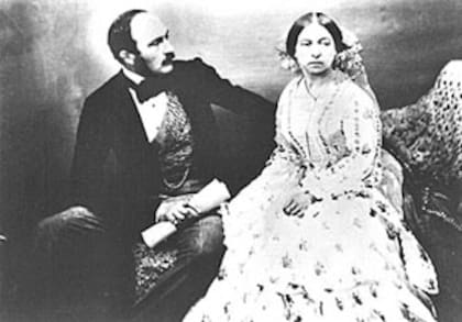 La muerte del príncipe Alberto fue un golpe muy duro para la reina Victoria