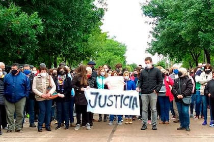 En Vicuña Mackena la comunidad se movilizó hace tres años para pedir justicia por el cura asesinado.