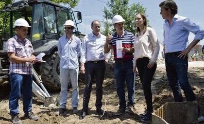 Vidal recorre obras junto a Insaurralde, un día después de aprobar el presupuesto