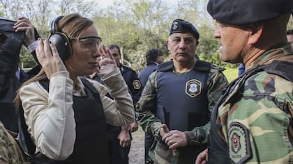 Vidal visitó en septiembre a los efectivos del Grupo Halcón