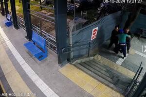 Video. Lo atraparon en Aldo Bonzi: prófugo detenido tras ser detectado por cámaras del tren