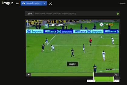 Video to GIF de Imgur permite crear de forma simple una imagen animada basada en un video de YouTube