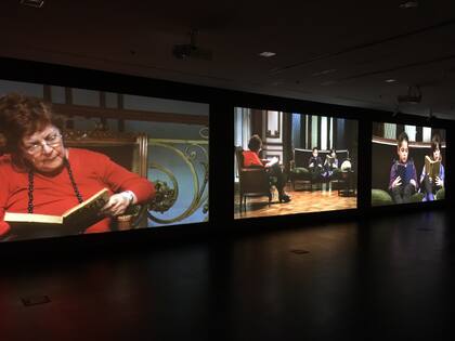 Videoinstalación de Gabriela Golder