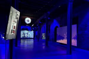 Videoinstalación de Heller en el pabellón argentino