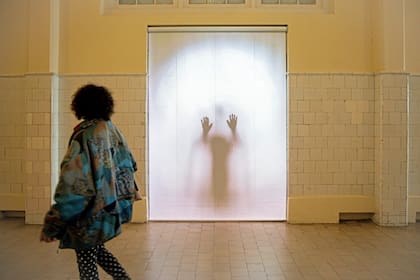 Videoinstalación de Michelangelo Pistoletto