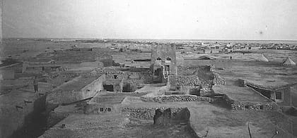 Vieja ciudad de Doha, enero de 1904