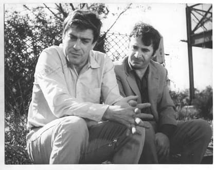 Viena (izquierda) junto a Juan Carlos Altavista en Amor libre (1969)