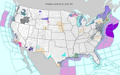 Vientos de Santa Ana en California: ráfagas de hasta 75 km/h complicarán las labores de contención de focos de incendios
