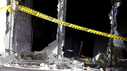 View of the Congress building a day after a demonstration against a possible change in law to allow for presidential re-election in Asuncion, Paraguay, April 1, 2017.