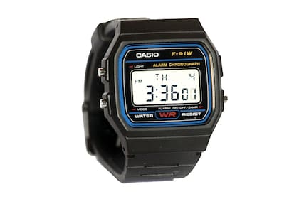 Vigente en el mercado desde hace tres décadas, el Casio F-91W se convirtió en un reloj clásico del fabricante japonés que se destacó por su precio accesible y una gran autonomía de uso