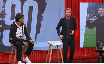 Vignolo le contó su anécdota al delantero Ronaldo Martínez