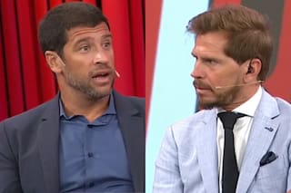 Sebastián Domínguez chicaneó al "Pollo" Vignolo: "Con lo que cobrás"