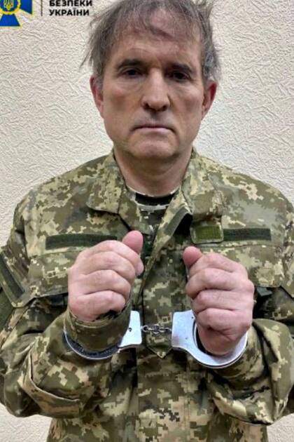 Viktor Medvedchuk fue detenido en Ucrania