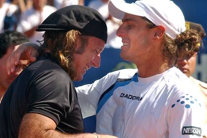 Vilas y Gaudio, ganadores de Roland Garros