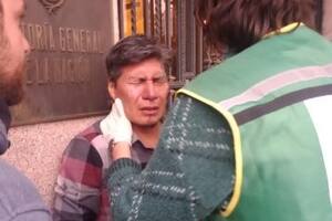 Vilca tras ser gaseado