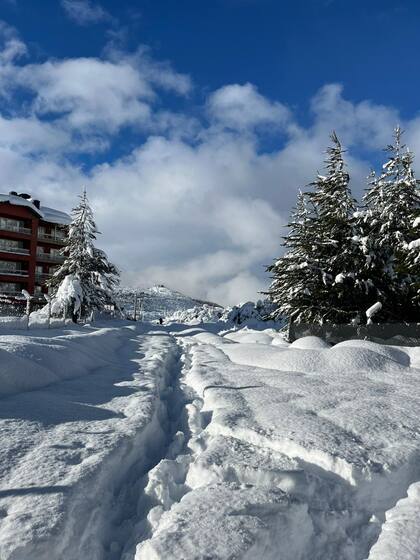 Villa Catedral está en la base del cerro del mismo nombre