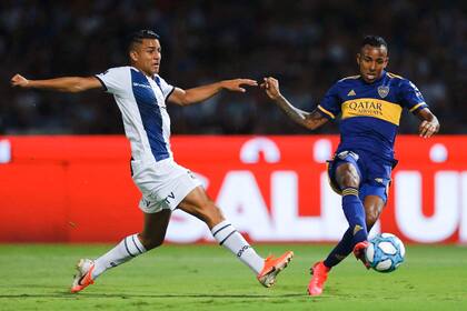 Villa en la cancha con la camiseta de Boca. Nadie sabe si una escena así podrá repetirse