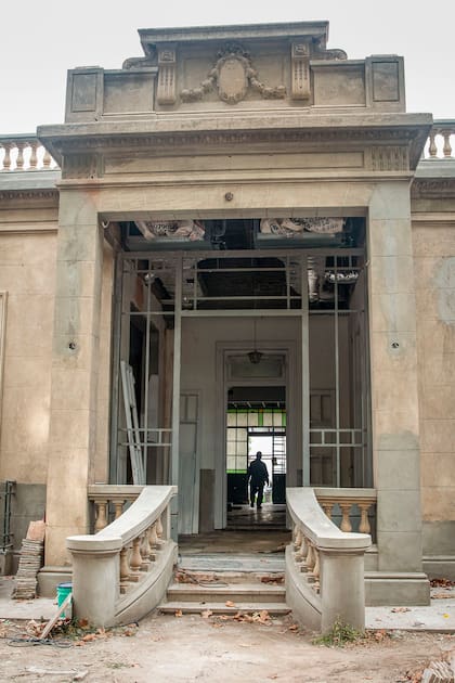 Villa italiana en Adrogué, donde a mitad de año abrirá un Croque Madame