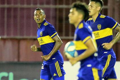 Villa marcó el 1 a 1 de Boca ante Claypole y lo celebró con un bailecito