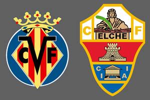 Villarreal venció por 4-1 a Elche como local en la Liga de España