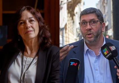 Vilma Ibarra y Juan Manuel Olmos